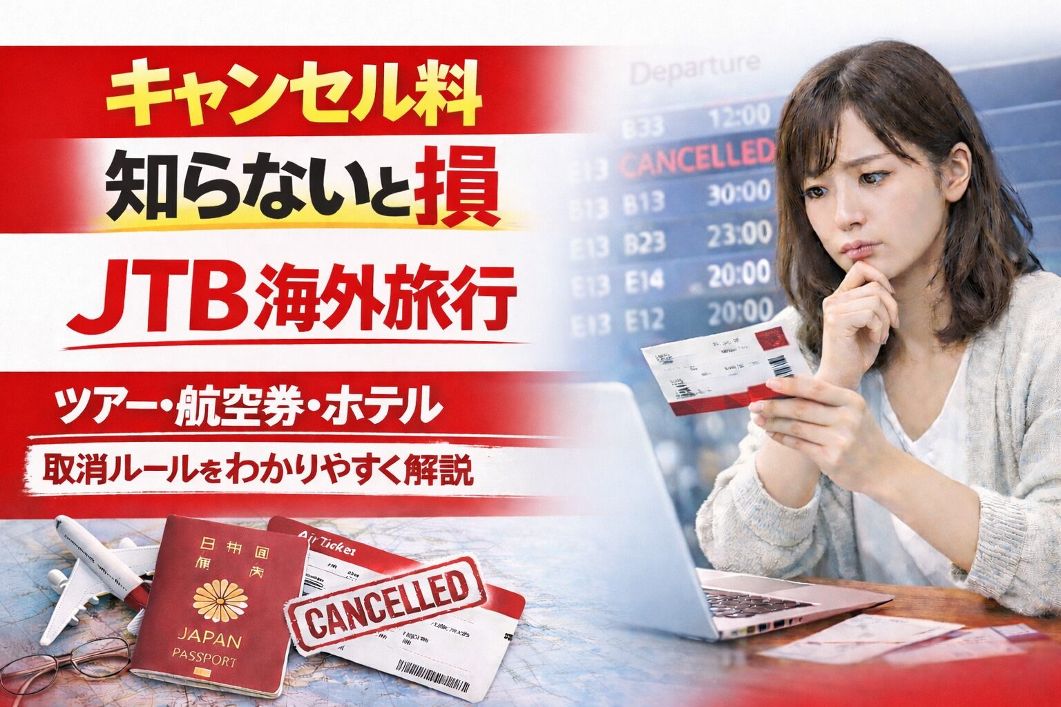 JTB キャンセル料